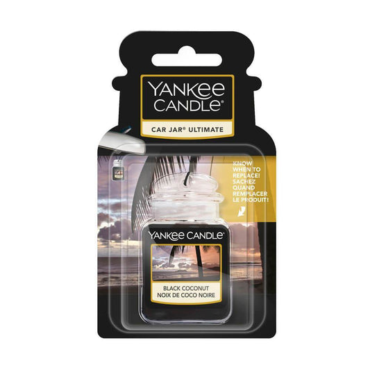 Yankee Candle Black Coconut Car Jar Ultimate - Yankee Candle & WoodWick
