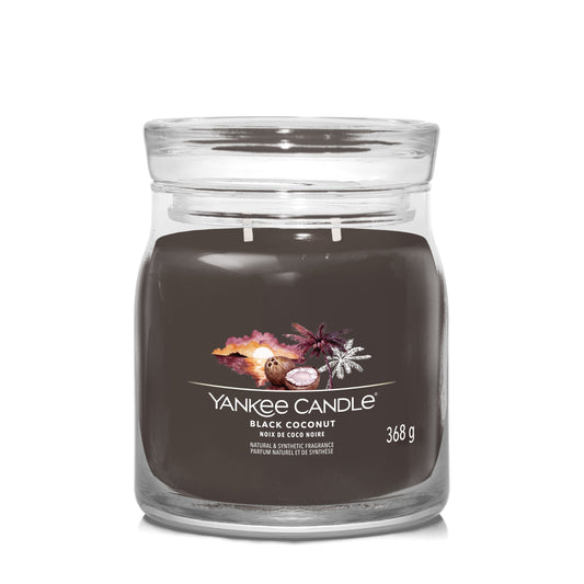 Yankee Candle Black Coconut Medium Jar - Yankee Candle & WoodWick