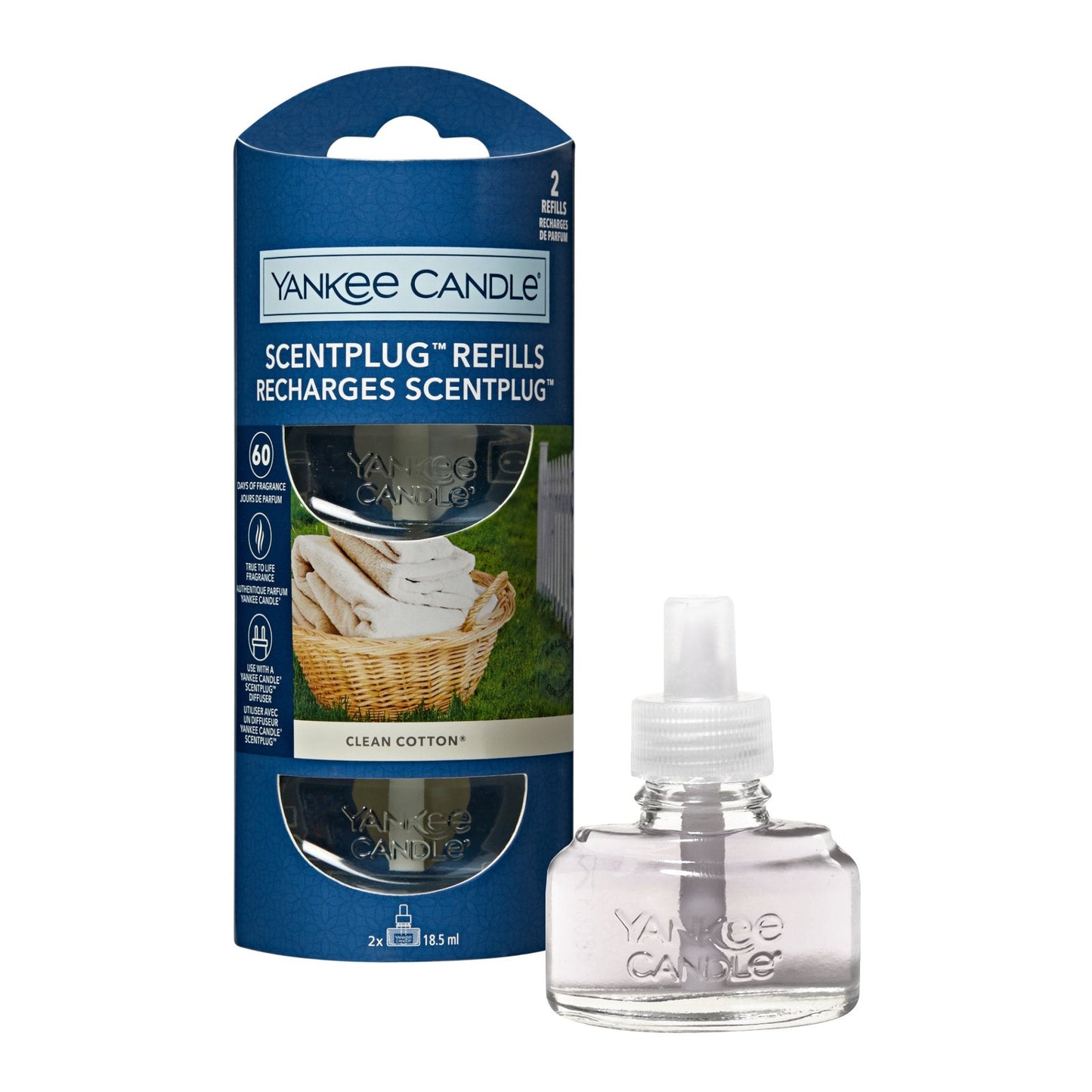 Yankee Candle Clean Cotton ScentPlug Navulling - Shop Hier