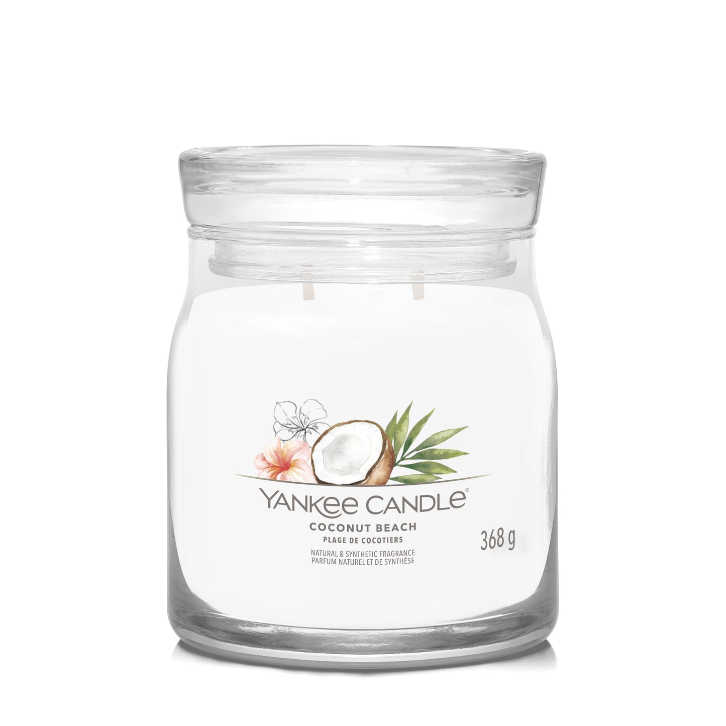 Yankee Candle Coconut Beach Medium Jar - Yankee Candle & WoodWick