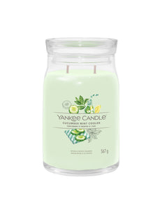 Yankee Candle Cucumber Mint Cooler Large Jar - Yankee Candle & WoodWick