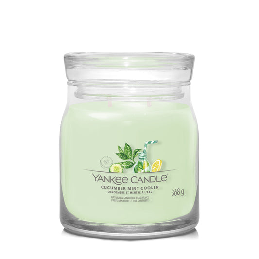 Yankee Candle Cucumber Mint Cooler Medium Jar - Yankee Candle & WoodWick