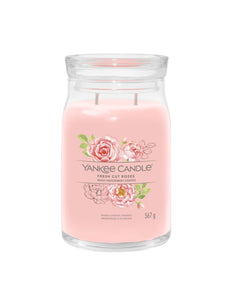 Yankee Candle Fresh Cut Roses Large Jar - Yankee Candle & WoodWick