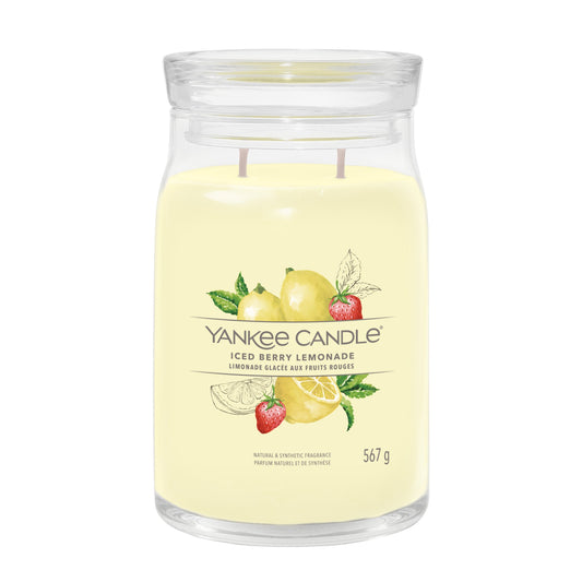 Yankee Candle Iced Berry Lemonade Large Jar - Yankee Candle & WoodWick
