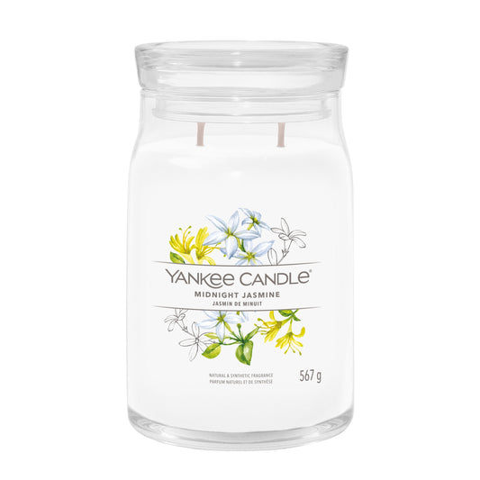 Yankee Candle Midnight Jasmine Large Jar - Yankee Candle & WoodWick