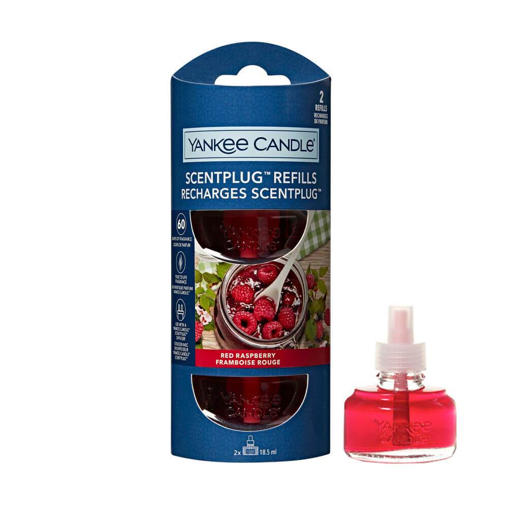 Yankee Candle Red Raspberry ScentPlug Navulling - Yankee Candle & WoodWick