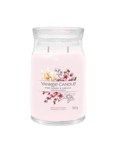 Yankee Candle Pink Cherry & Vanilla Large Jar - Yankee Candle & WoodWick
