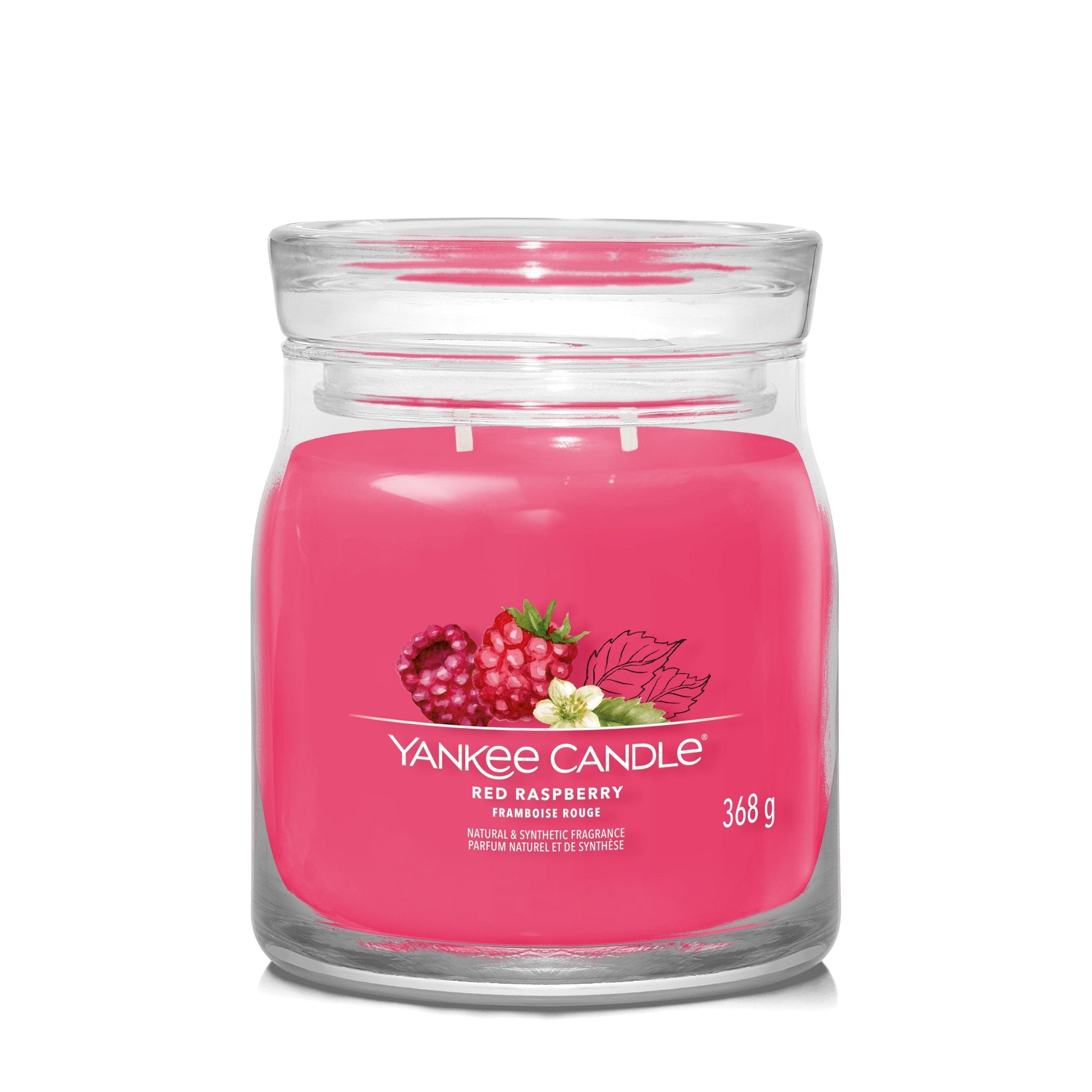 Yankee Candle Red Raspberry Medium Jar - Yankee Candle & WoodWick