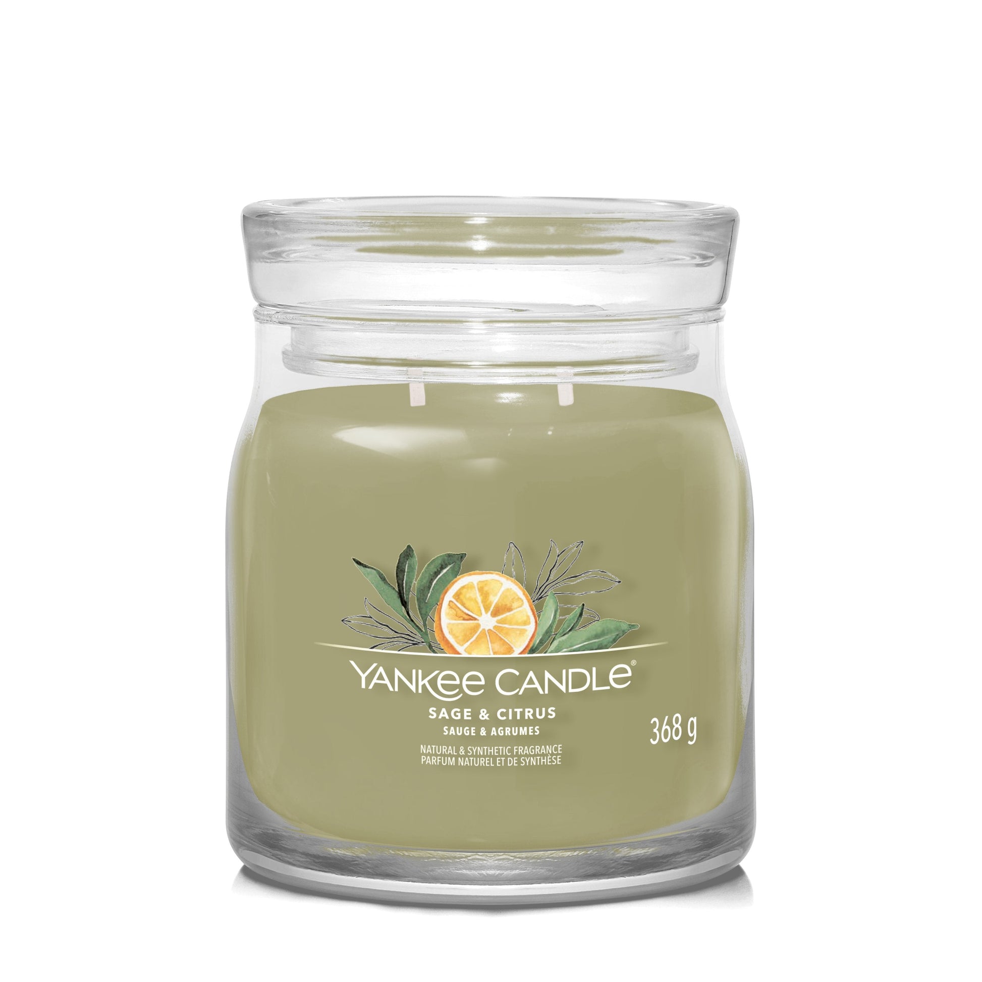 Yankee Candle Sage & Citrus Medium Jar - Yankee Candle & WoodWick