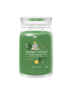 Yankee Candle Shimmering Christmas Tree Large Jar - Yankee Candle & WoodWick