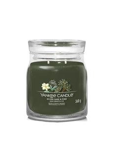 Yankee Candle Silver Sage & Pine Medium Jar - Yankee Candle & WoodWick