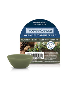 Yankee Candle Silver Sage & Pine Wax Melt - Yankee Candle & WoodWick