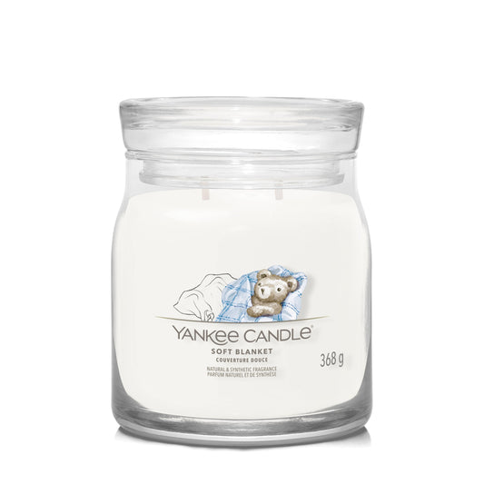 Yankee Candle Soft Blanket Medium Jar - Yankee Candle & WoodWick