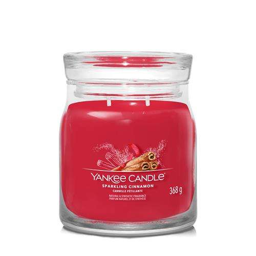 Yankee Candle Sparkling Cinnamon Medium Jar - Yankee Candle & WoodWick