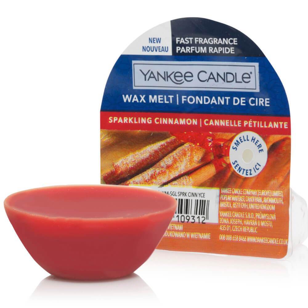 Yankee Candle Sparkling Cinnamon Wax Melt - Yankee Candle & WoodWick