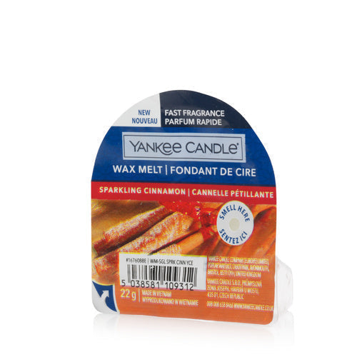Yankee Candle Sparkling Cinnamon Wax Melt - Yankee Candle & WoodWick