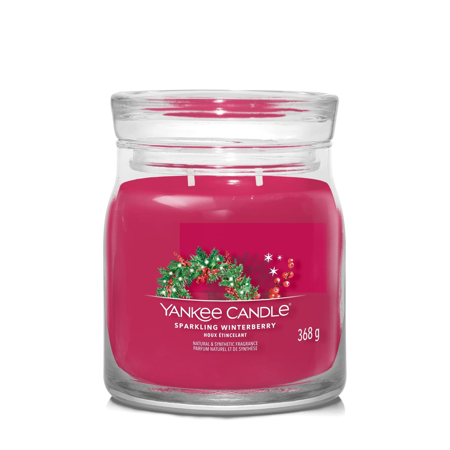 Yankee Candle Sparkling Winterberry Medium Jar - Shop Hier
