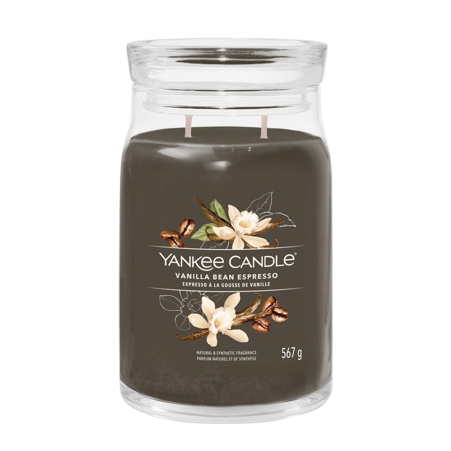 Yankee Candle Vanilla Bean Espresso Large Jar - Yankee Candle & WoodWick