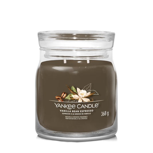 Yankee Candle Vanilla Bean Espresso Medium Jar - Yankee Candle & WoodWick