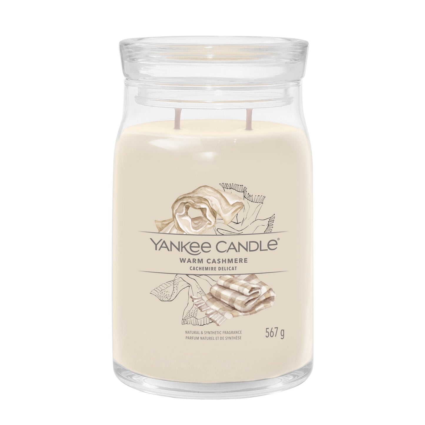 Yankee Candle Warm Cashmere Large Jar - Yankee Candle & WoodWick