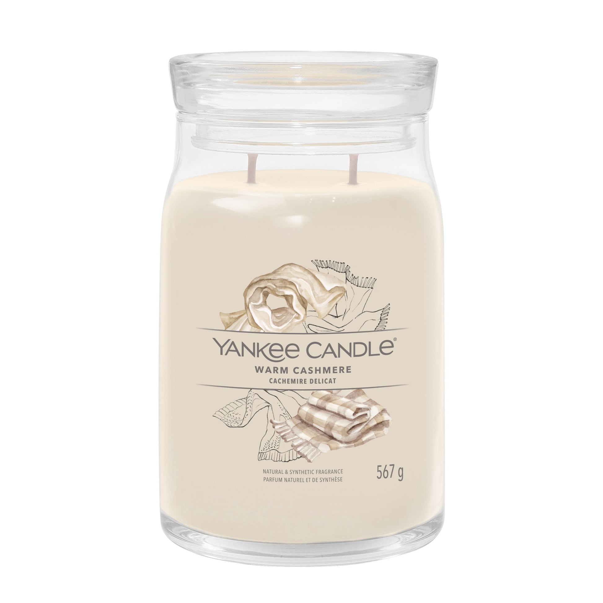 Yankee Candle Warm Cashmere Large Jar - Yankee Candle & WoodWick
