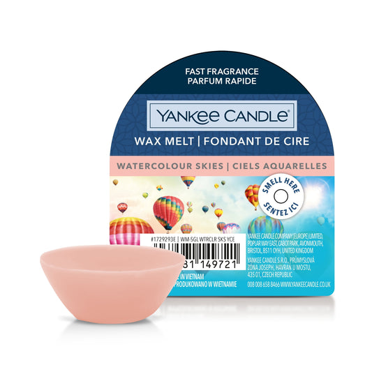 Yankee Candle Watercolour Skies Wax Melt - Yankee Candle & WoodWick