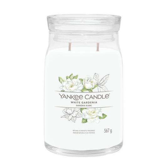 Yankee Candle White Gardenia Large Jar - Yankee Candle & WoodWick