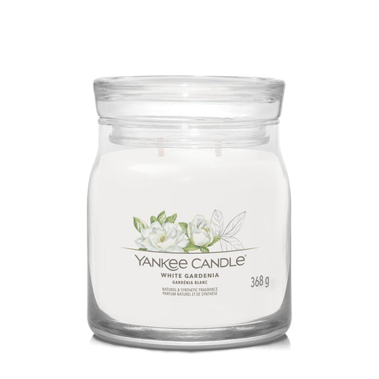 Yankee Candle White Gardenia Medium Jar - Yankee Candle & WoodWick
