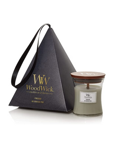 WoodWick Deluxe Gift Set 1 Small Candle Fireside - Yankee Candle & WoodWick