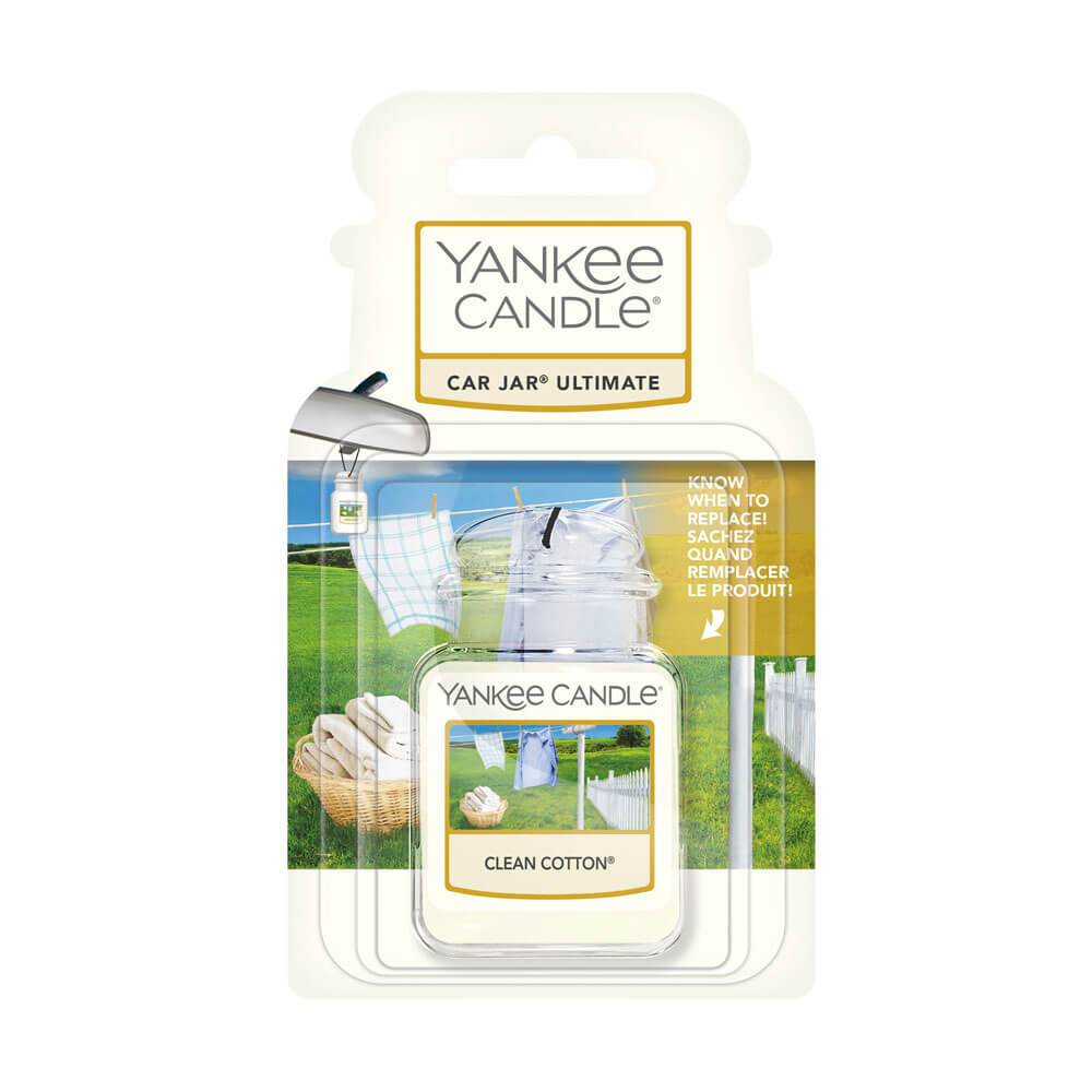 Yankee Candle Clean Cotton Car Jar Ultimate - Yankee Candle & WoodWick