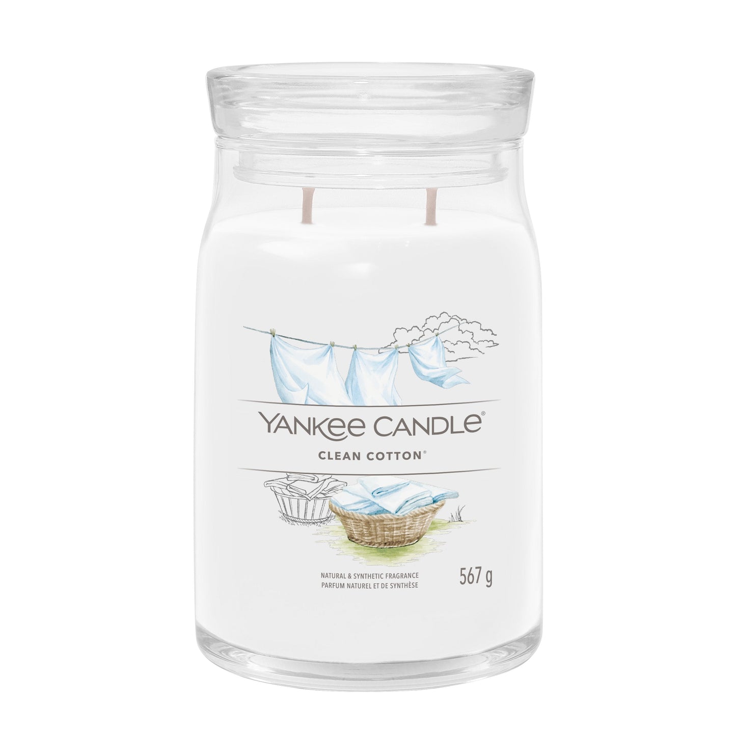 Yankee Candle Clean Cotton Large Jar - Shop Hier