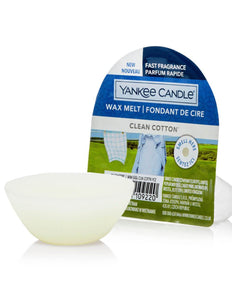 Yankee Candle Clean Cotton Wax Melt - Yankee Candle & WoodWick
