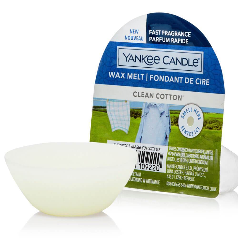 Yankee Candle Clean Cotton Wax Melt - Yankee Candle & WoodWick