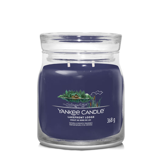 Yankee Candle Lakefront Lodge Medium Jar - Yankee Candle & WoodWick