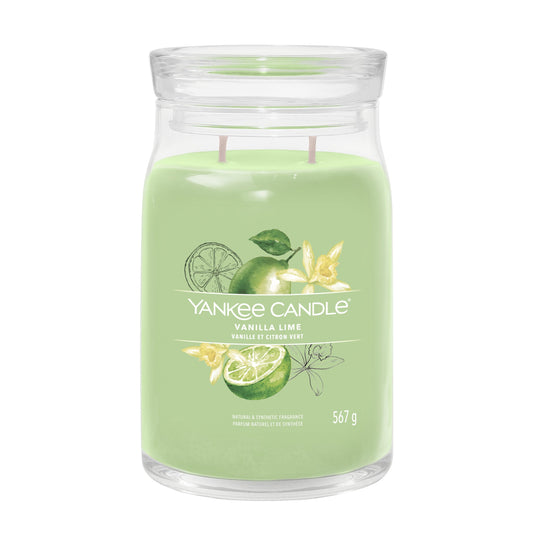 Yankee Candle Vanilla Lime Large Jar - Yankee Candle & WoodWick