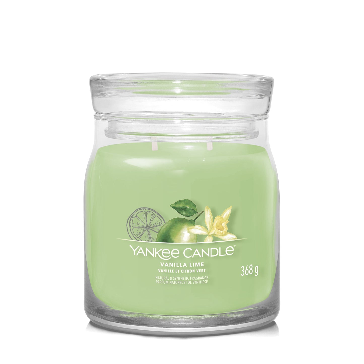 Yankee Candle Vanilla Lime Medium Jar - Yankee Candle & WoodWick