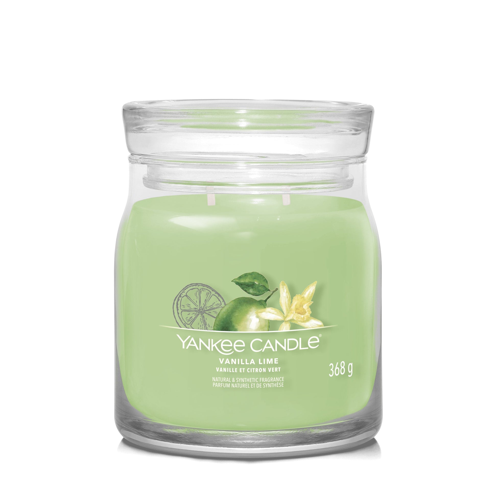 Yankee Candle Vanilla Lime Medium Jar - Yankee Candle & WoodWick