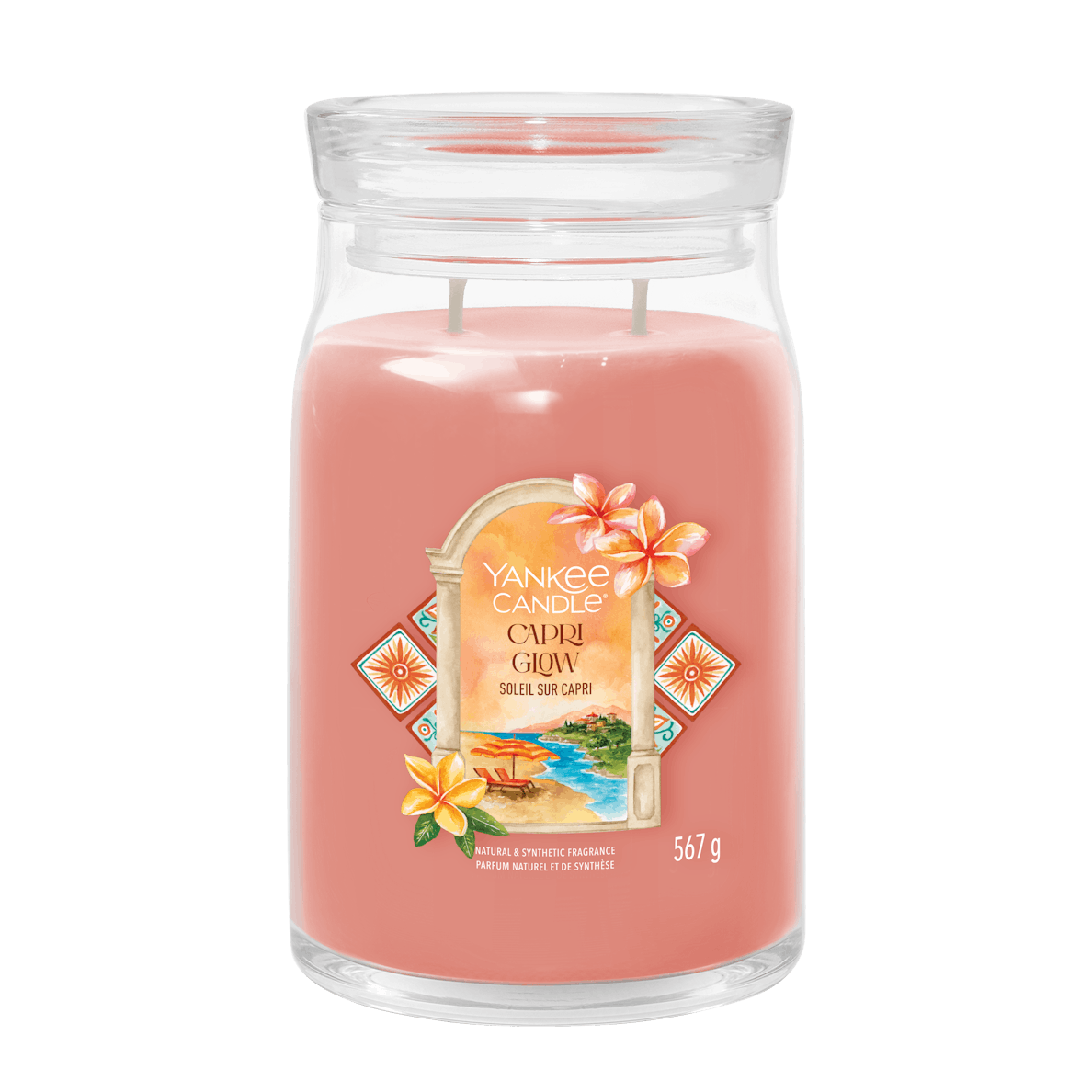 Yankee Candle Capri Glow Large Jar