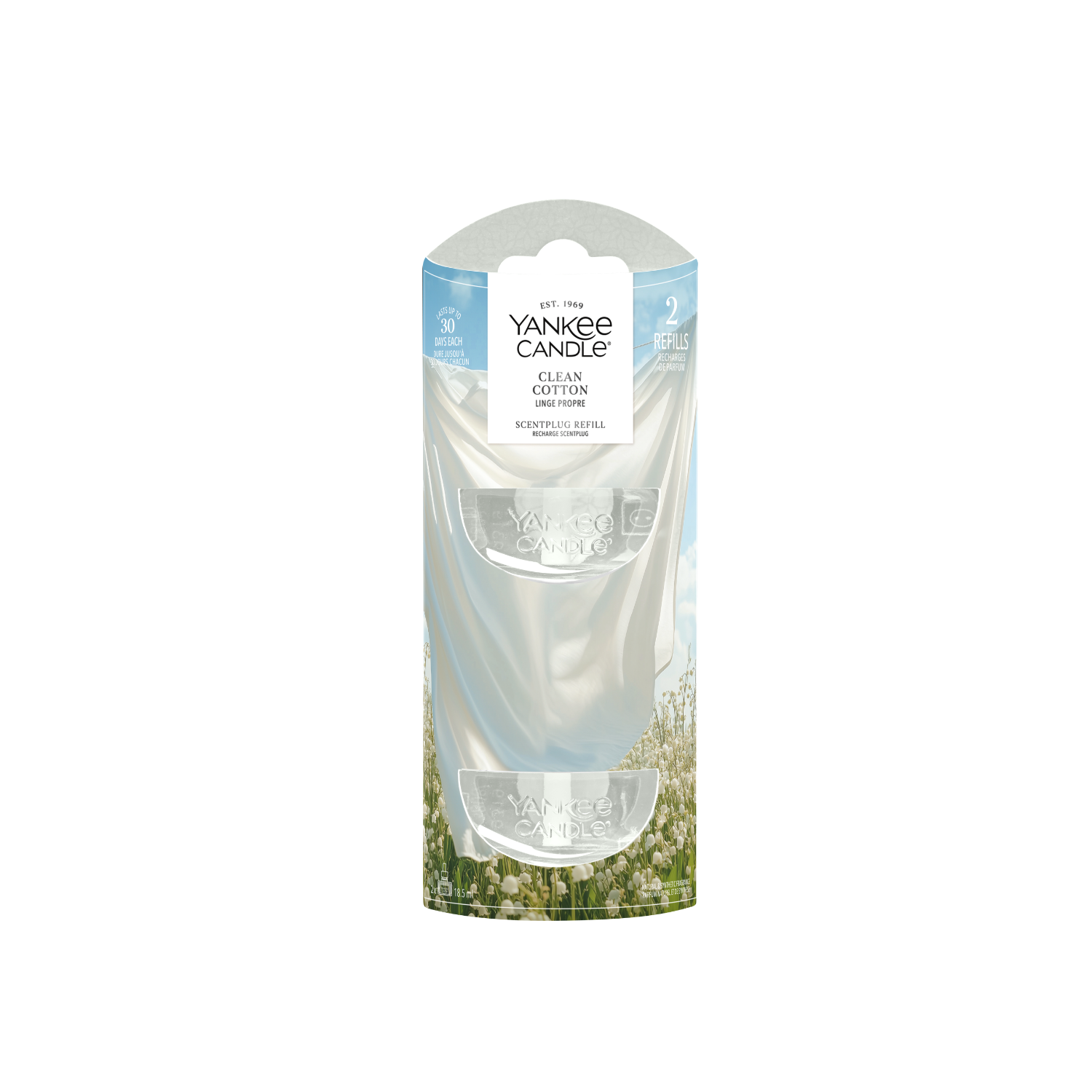 Yankee Candle Clean Cotton ScentPlug Navulling online bestellen