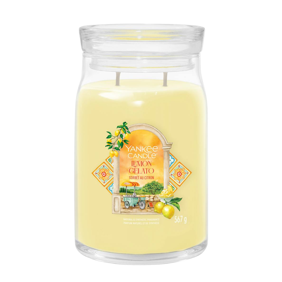 Yankee Candle Lemon Gelato Large Jar