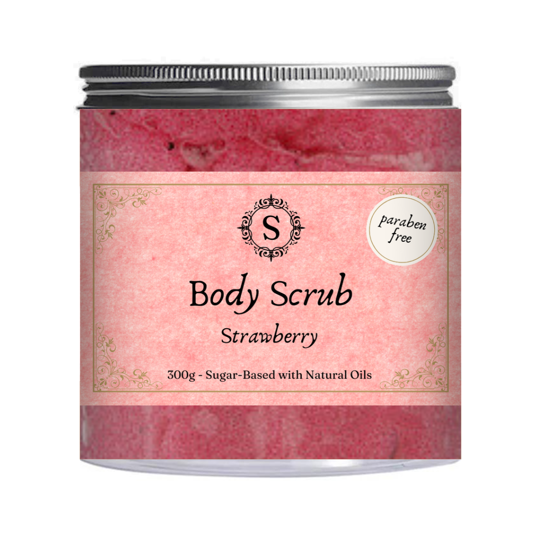 Scents & Soaps Body Scrub Strawberry 300g