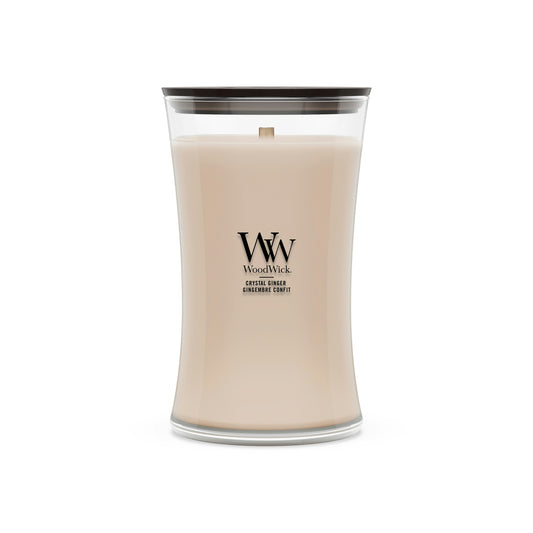 WoodWick Crystal Ginger Large Candle