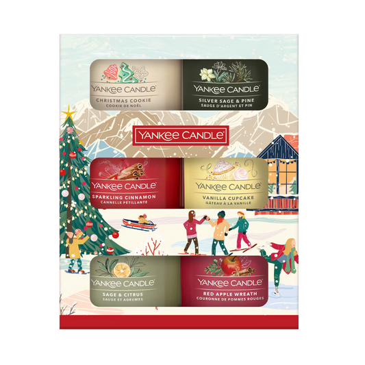 Yankee Candle Après Ski Collection 6 Filled Votive Gift Set