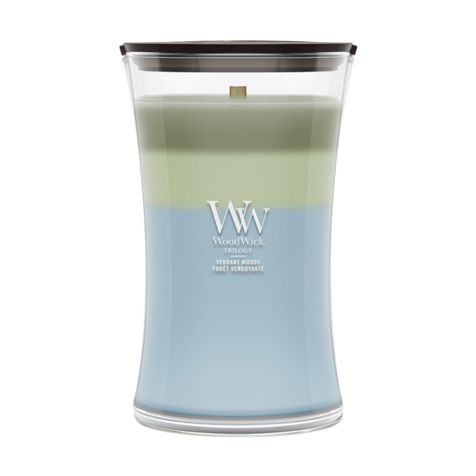 WoodWick Verdant Woods Large Trilogy Candle online bestellen