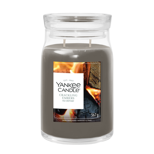 Yankee Candle Crackling Embers Large Jar