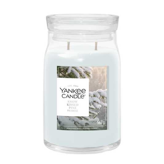 Yankee Candle Snow Kissed Pine Large Jar