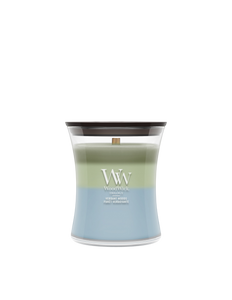 WoodWick Verdant Woods Medium Trilogy Candle online bestellen