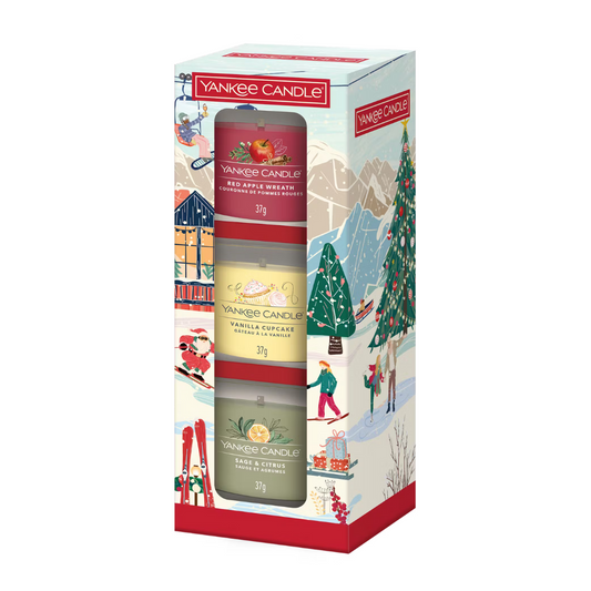 Yankee Candle Après Ski Collection 3 Filled Votive Everyday Gift Set