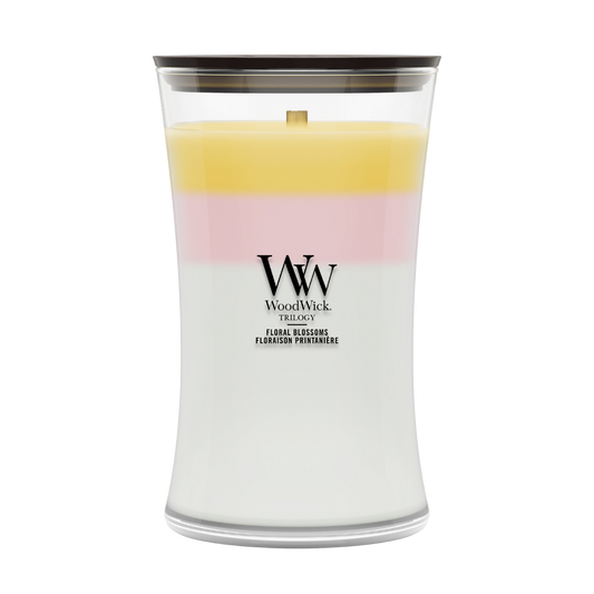 WoodWick Floral Blossoms Large Trilogy Candle online bestellen