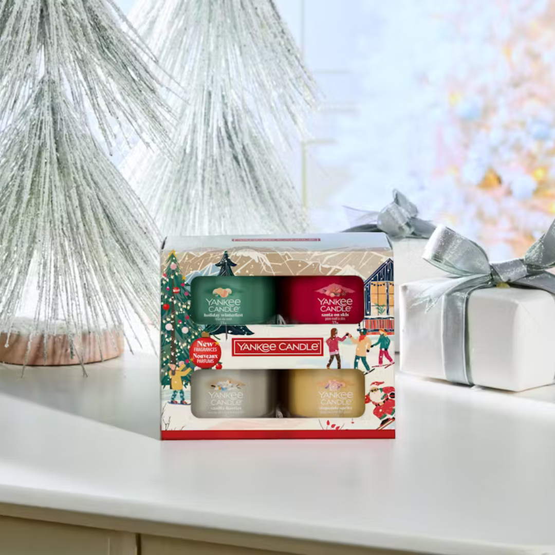 Yankee Candle Après Ski Collection 4 Filled Votive Gift Set